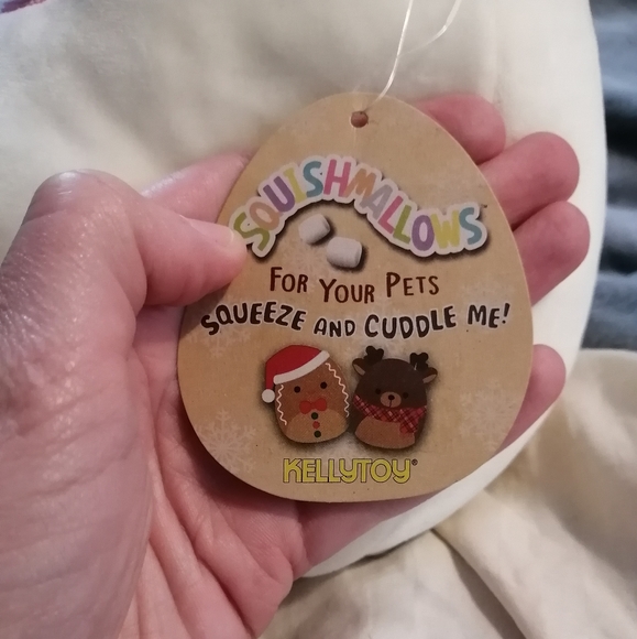 NWT dog toy Connor cow squishmallow plush - Picture 3 of 4